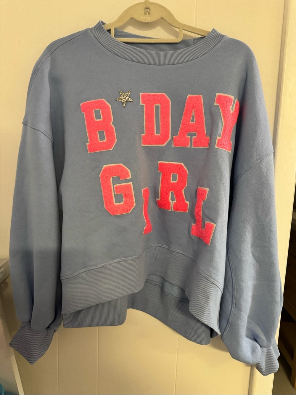 Judith March Bday Girl Sweatshirt NWOT